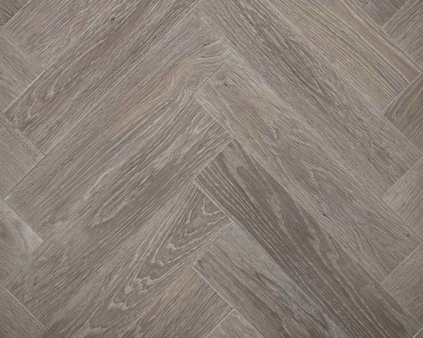 Platinum Grey Herringbone Engineered Floor 