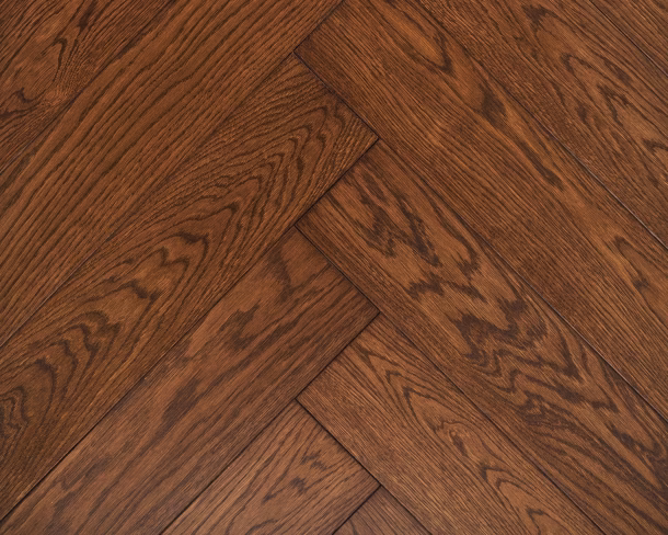 Amber Blaze Herringbone Engineered Floor 