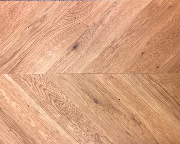 Golden Nature Chevron Engineered Floor 