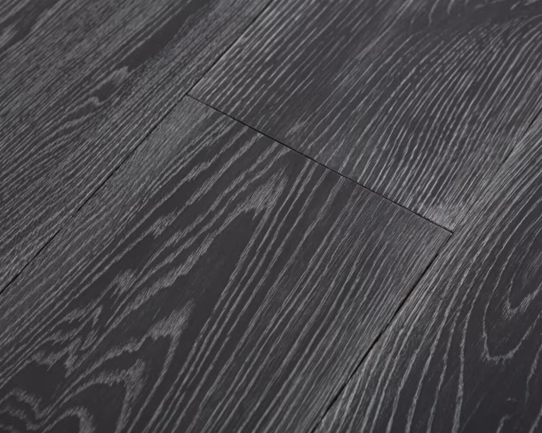 Black Washed Engineered Floor 