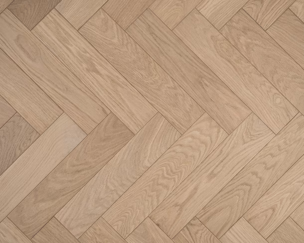 Glacier Driftwood Herringbone Engineered Floor 
