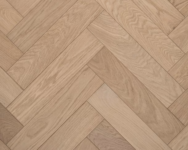 Glacier Driftwood Herringbone Engineered Floor 