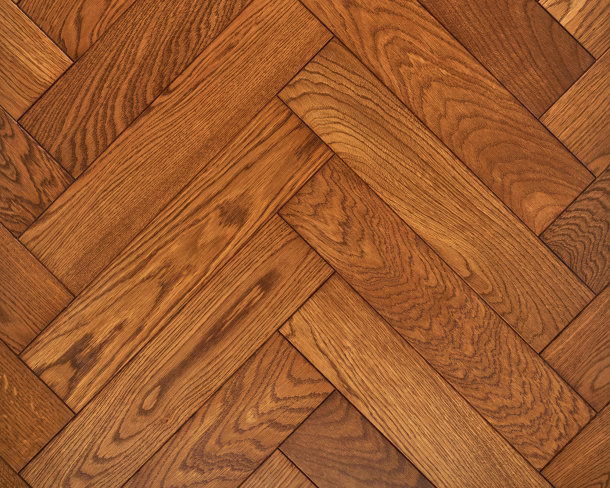 Honey Bronze Herringbone Engineered Floor 