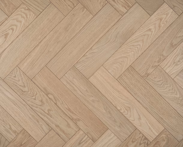 Smokey George Herringbone Engineered Floor 