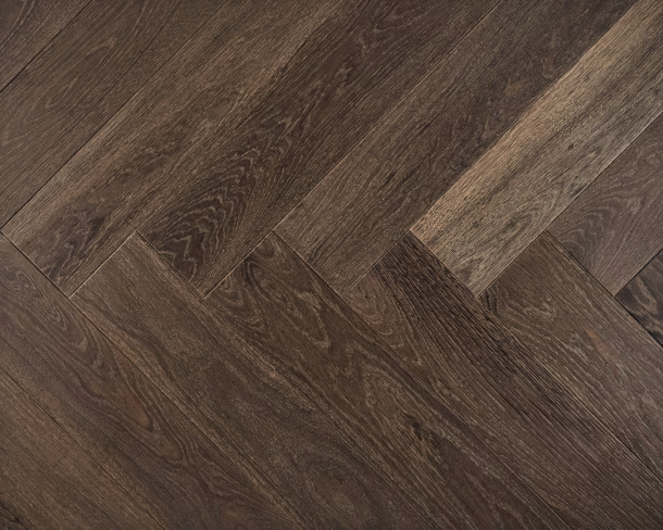 Truffle Oak Herringbone Engineered Floor 