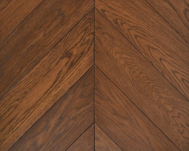 Dark Walnut Chevron Engineered Floor 