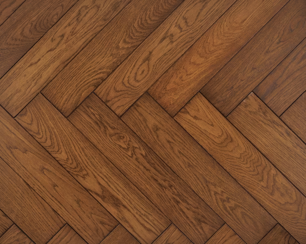 Dark Walnut Herringbone Engineered Floor 