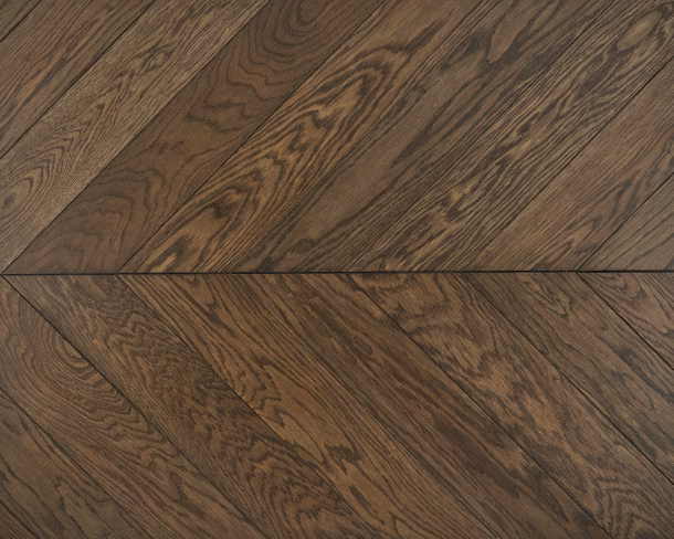 Charcoal Chevron Engineered Floor 