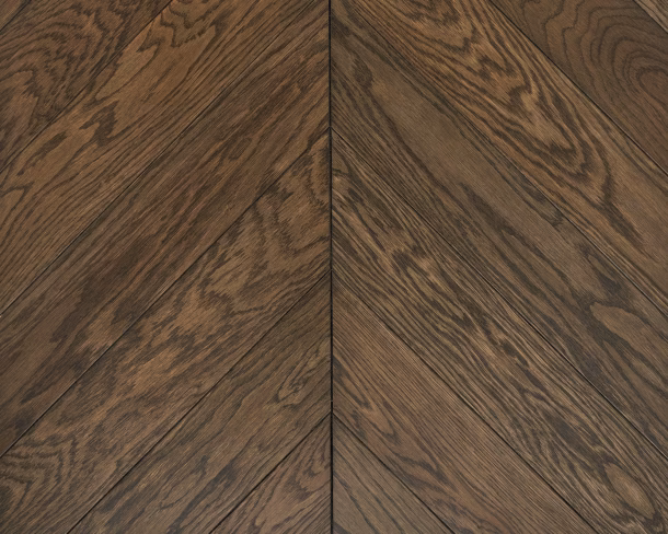 Charcoal Chevron Engineered Floor 