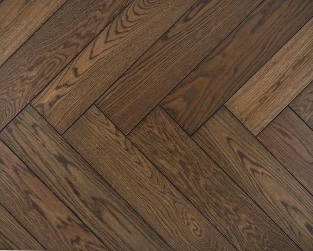 Charcoal Herringbone Engineered Floor 