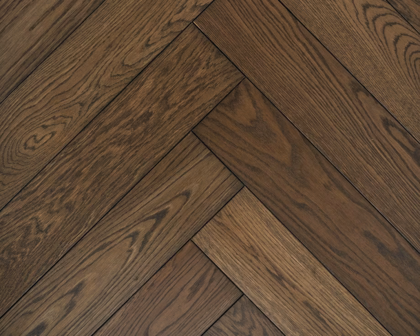 Charcoal Herringbone Engineered Floor 