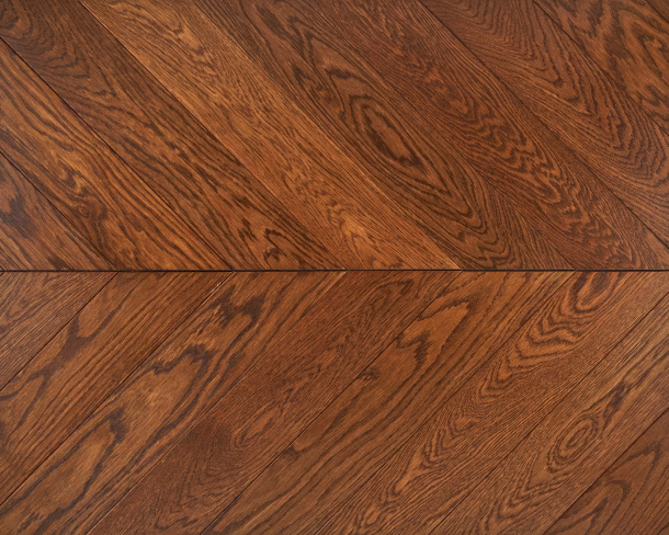 Cherry Smoke Chevron Engineered Floor 