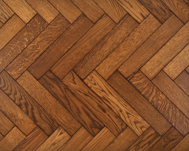 Old English Fumed Herringbone Engineered Floor 