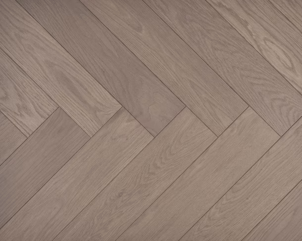 Pewter Cast  Herringbone Engineered Floor 